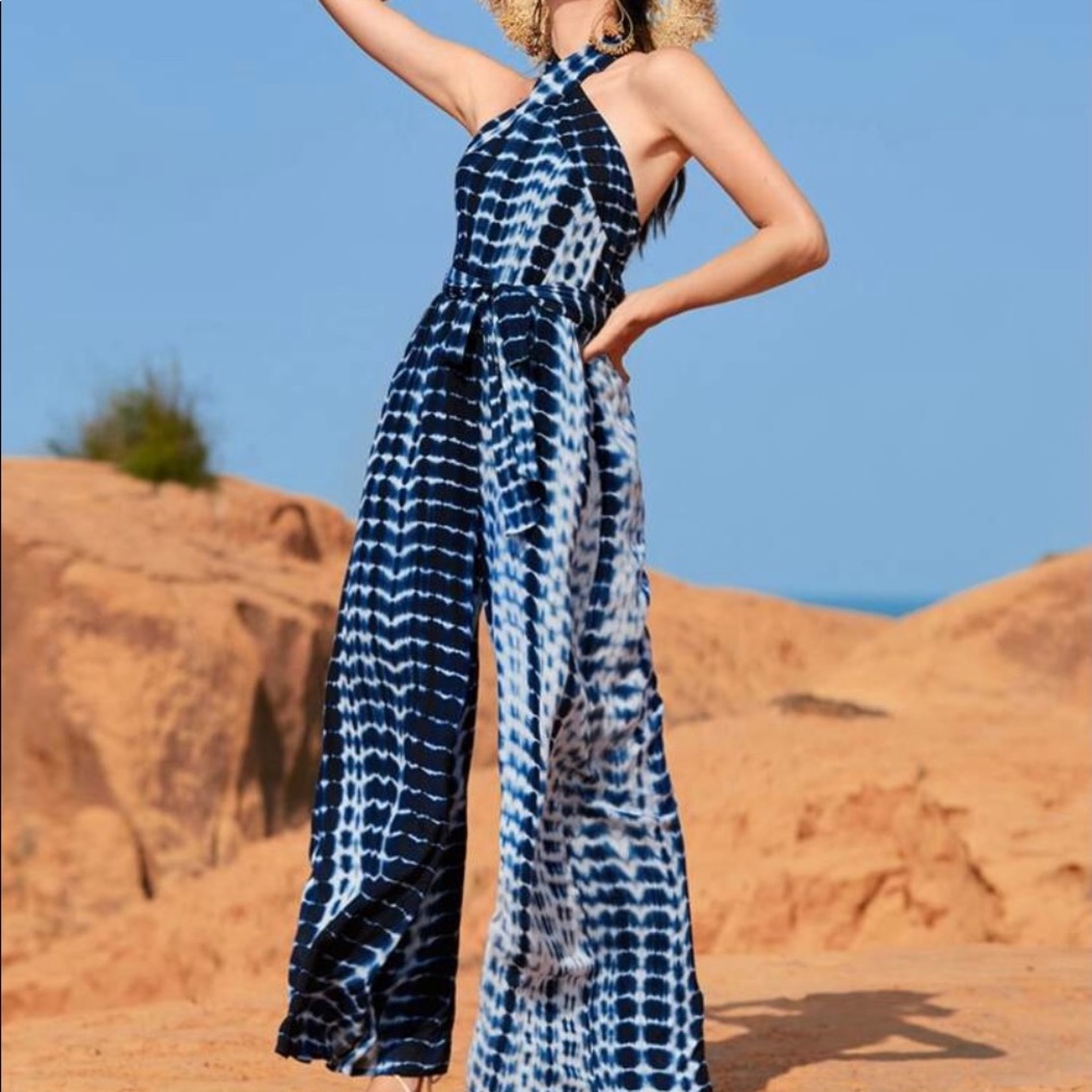 Tie dye jumpsuit